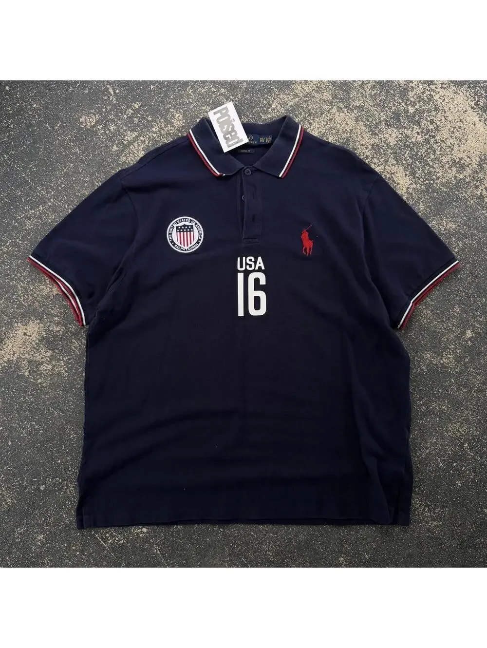 Y2K Polo Ralph Lauren USA Olympic Pony Shirt